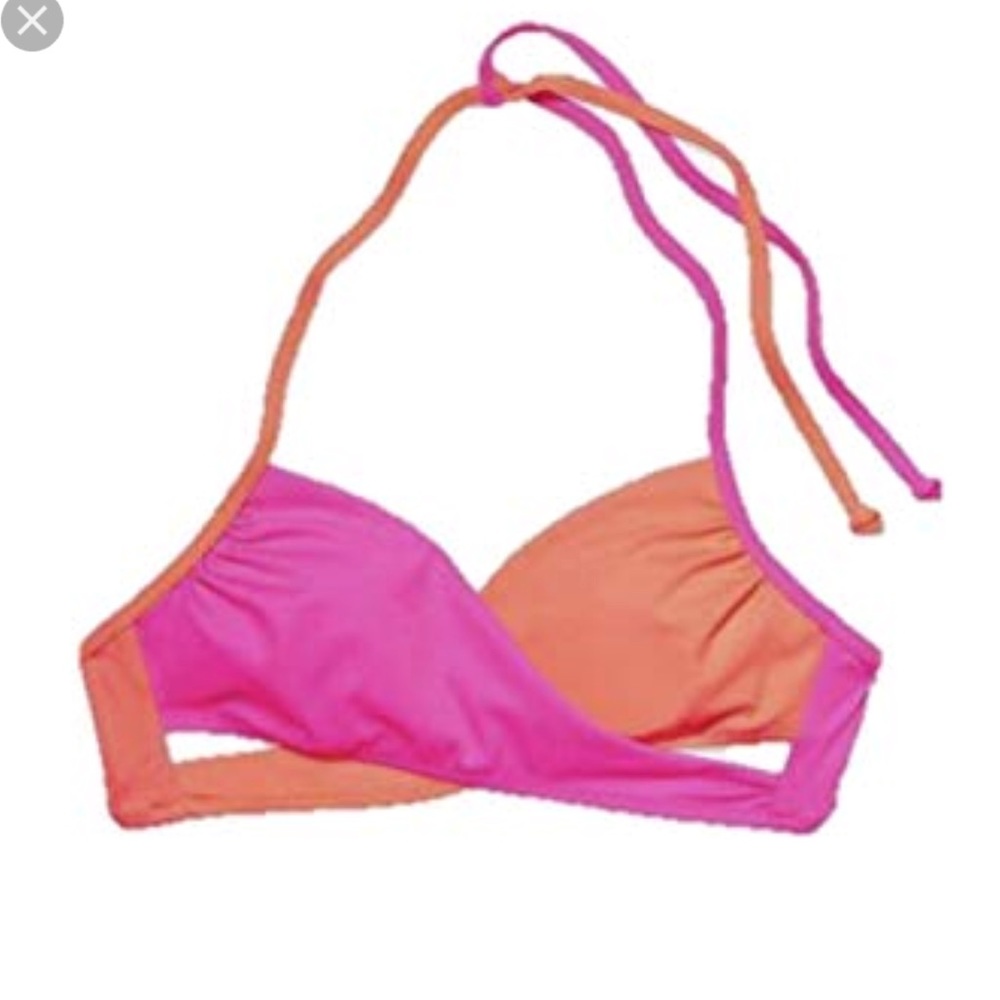 VS PINK Wrap Swim Top